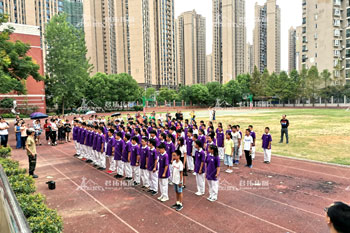 拦江堤中学军训拓展