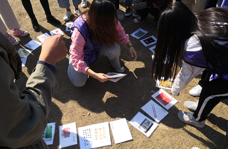 湖北艺术职业学院心理委员蔡甸国防园素质拓展活动