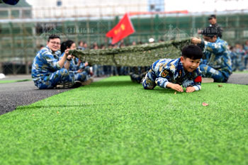 国防园迎军云亲子拓展活动