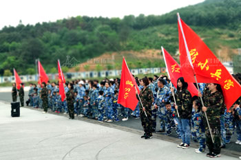 国防园迎军云亲子拓展活动