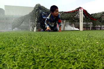 思桥幼儿园国防园亲子游