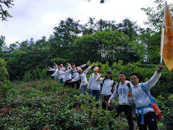 融创6月大别山徒步拓展