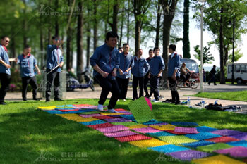 中建深装东湖绿道健步走活动