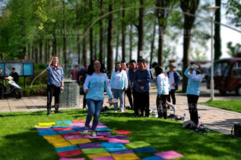 中建深装东湖绿道健步走活动