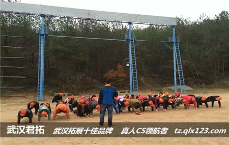 孝感捷信第二批木兰古门拓展培训