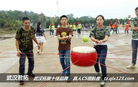 豪爵足道武汉光谷店-古龙山庄拓展基地军事训练圆满完成！