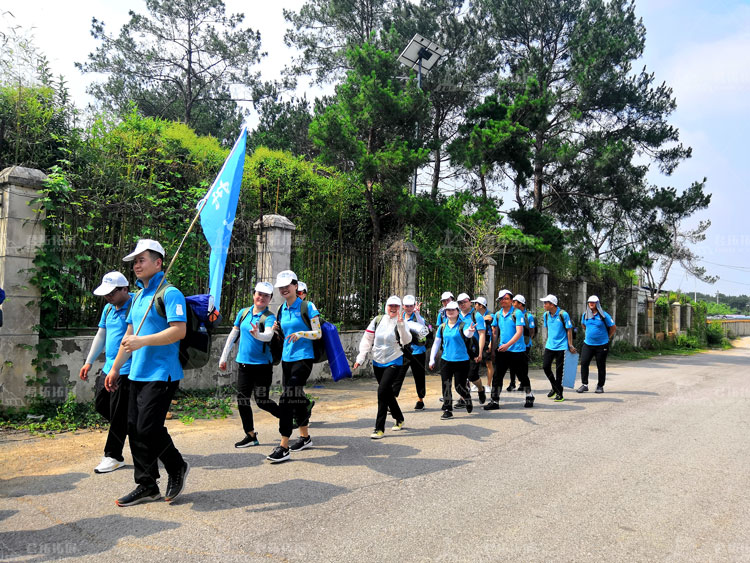 贝特佳集团2019徒步拓展“精彩只因你我同行”